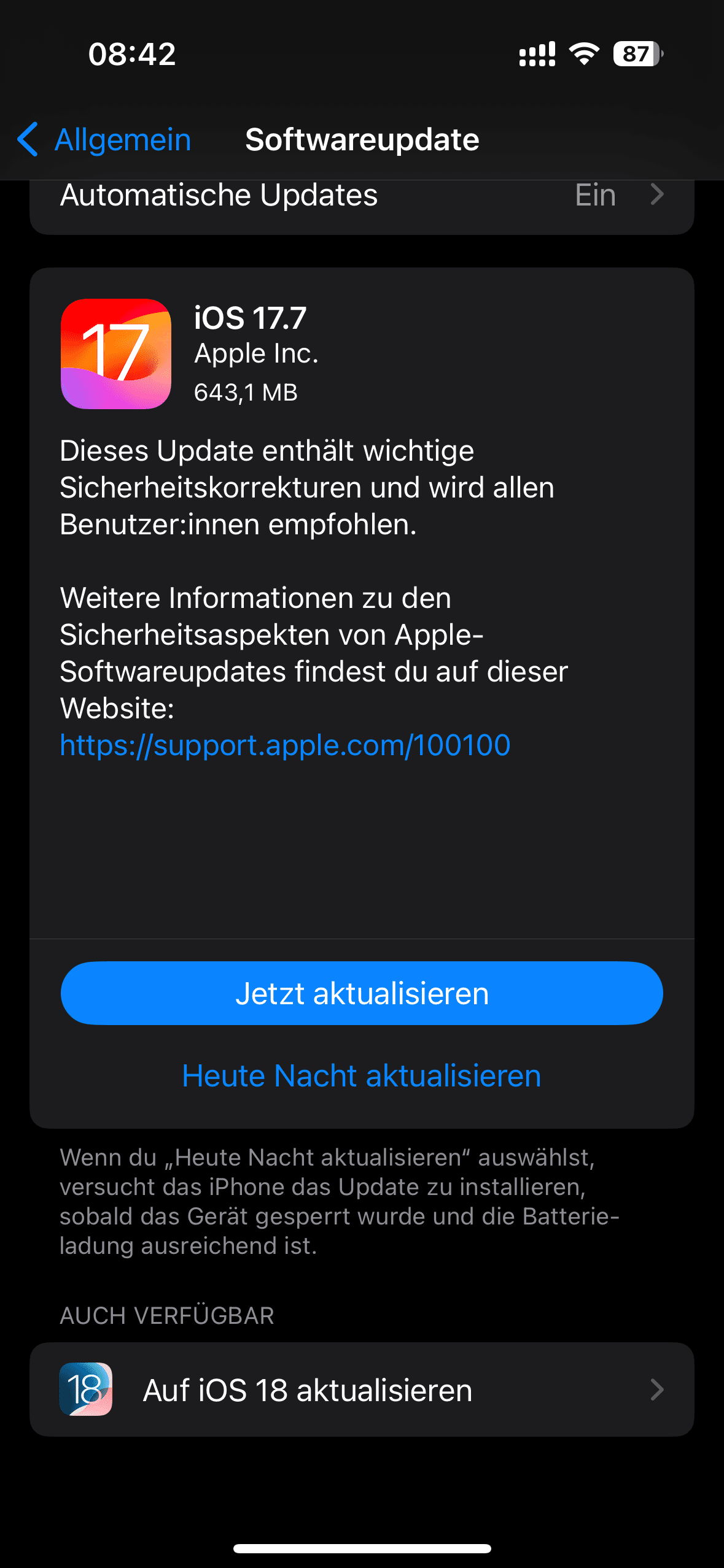 iOS 18 ist raus – lieber warten oder jetzt schon installieren?