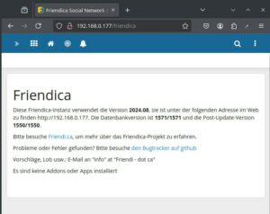 Friendica auf dem Raspberry Pi installieren