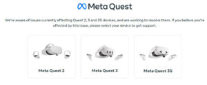 Meta Quest Update v72: Fehlerbehebung und kostenloser Ersatz